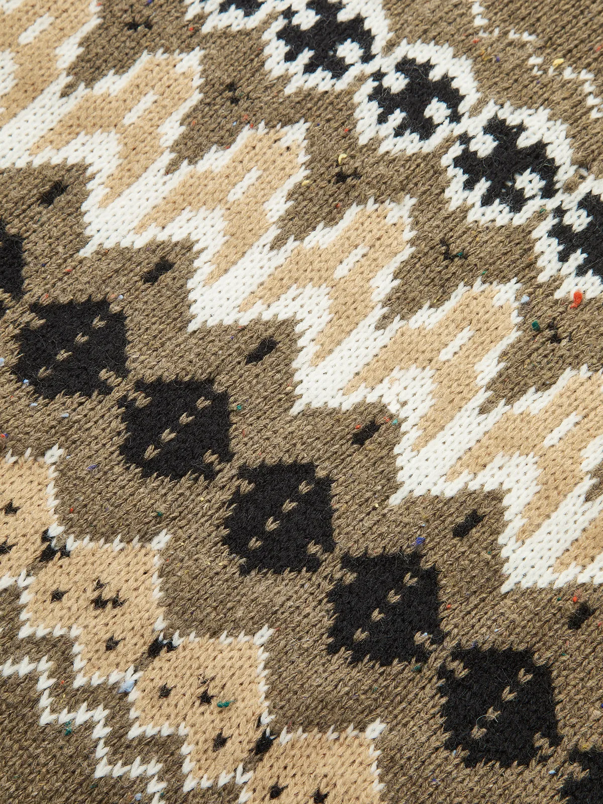 Wool Blend Fair Isle Pattern Sweater sold by COMMENSE product image thumbnail 4