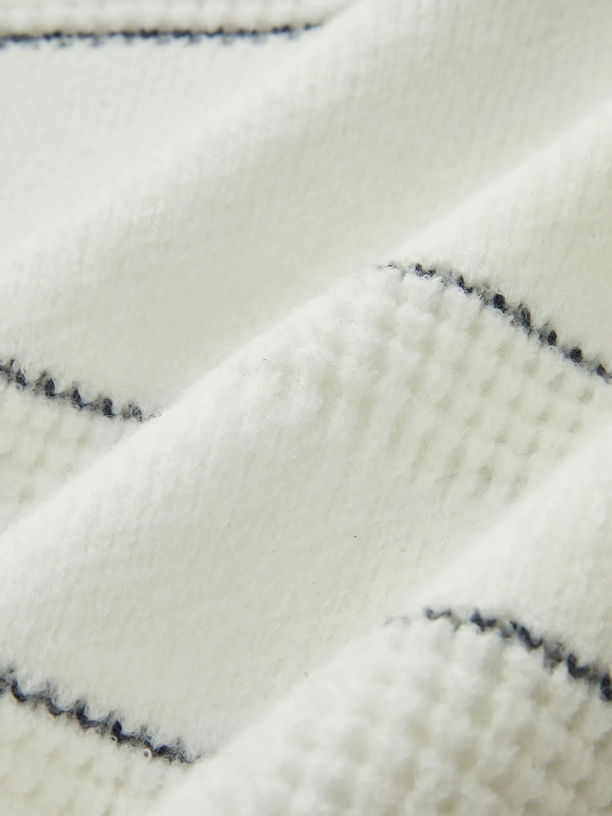 Denim Collar Striped Sweater sold by COMMENSE product image thumbnail 3