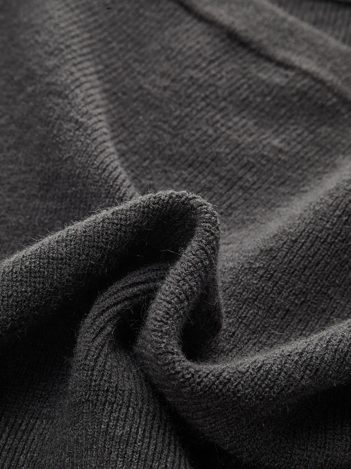 Long-Sleeve Peplum Hem Knit Top sold by COMMENSE product image thumbnail 5