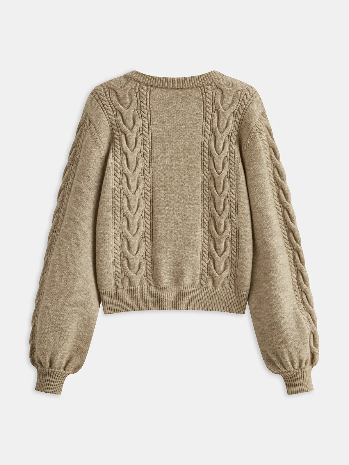 Cable Knit Sweater sold by COMMENSE product image thumbnail 2