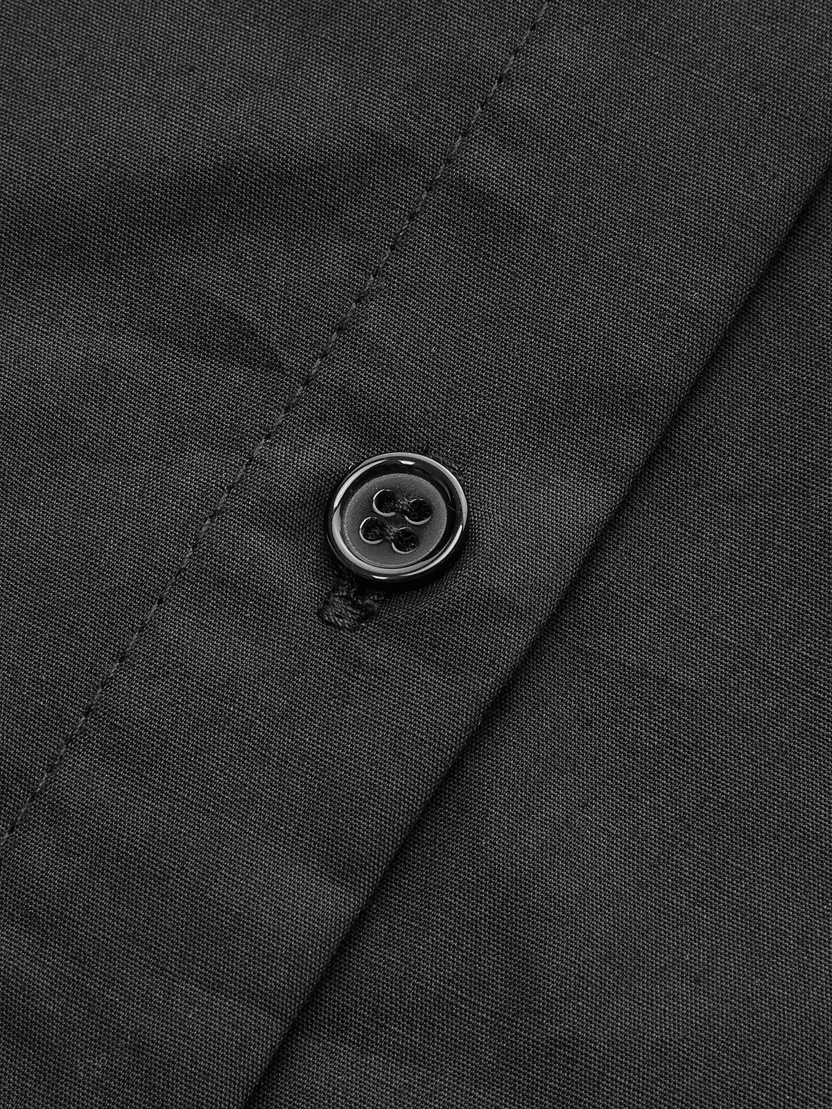 Pleated Button Front Shirt Dress sold by COMMENSE product image thumbnail 5