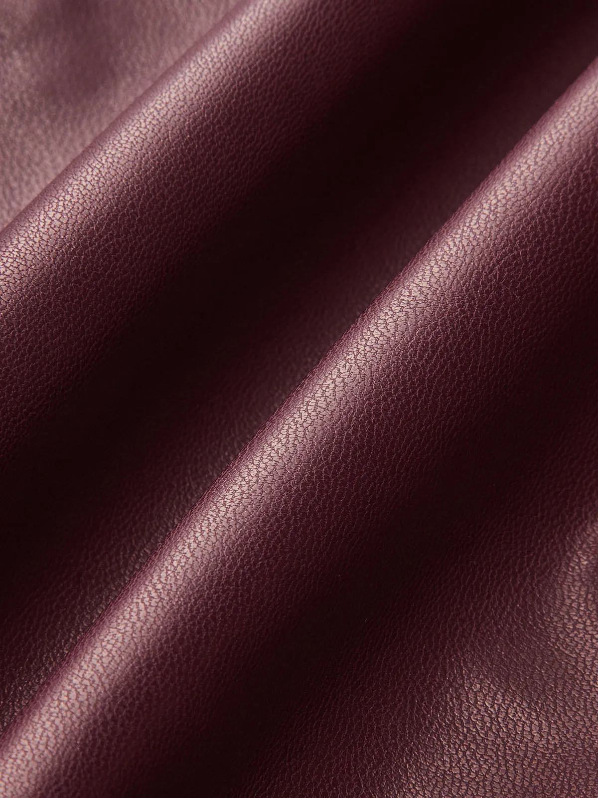 Faux Leather Pleated Dress sold by COMMENSE product image thumbnail 4