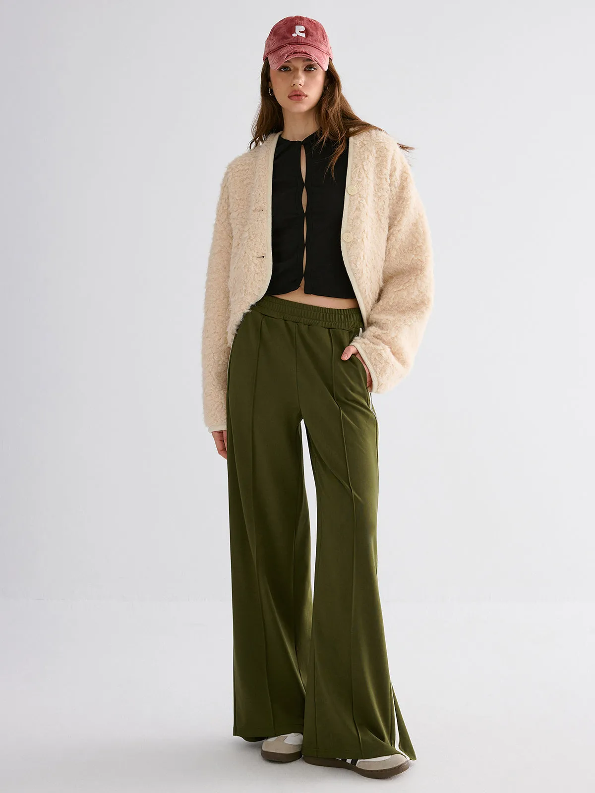 Side Stripe Slit Sweatpants sold by COMMENSE product image thumbnail 3