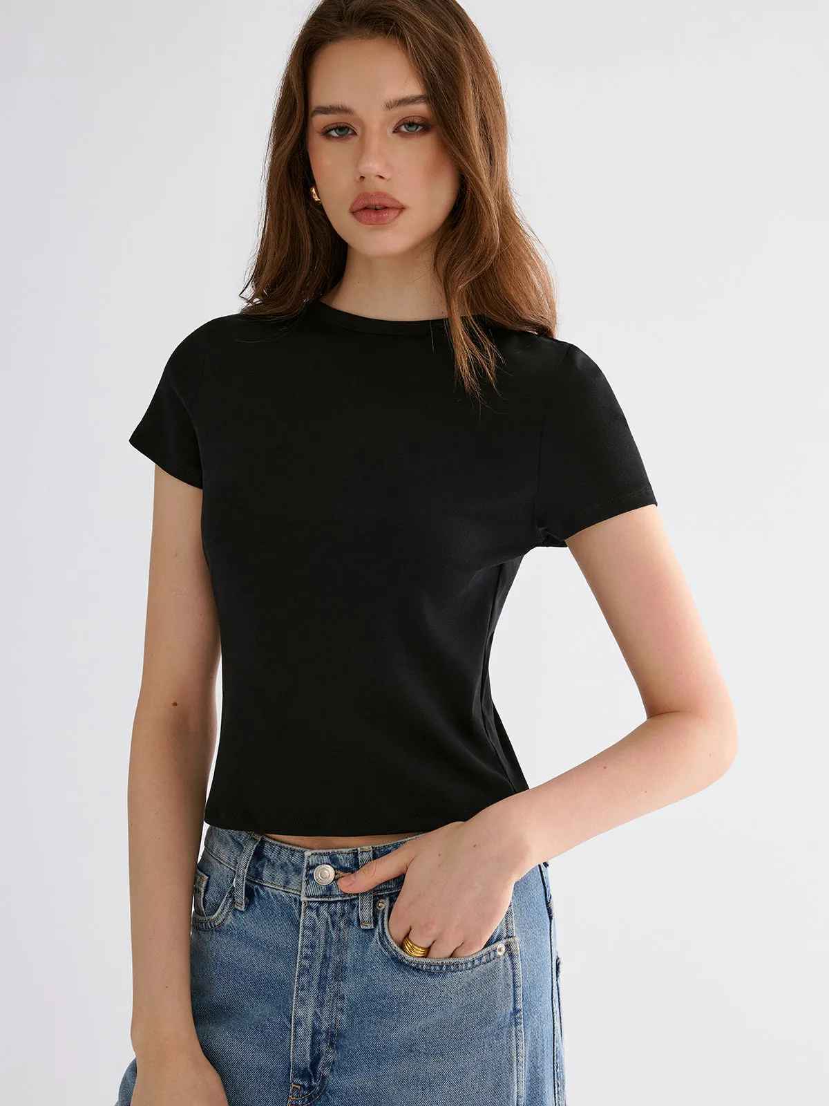 Reversible Short Sleeve Top sold by COMMENSE product image thumbnail 4