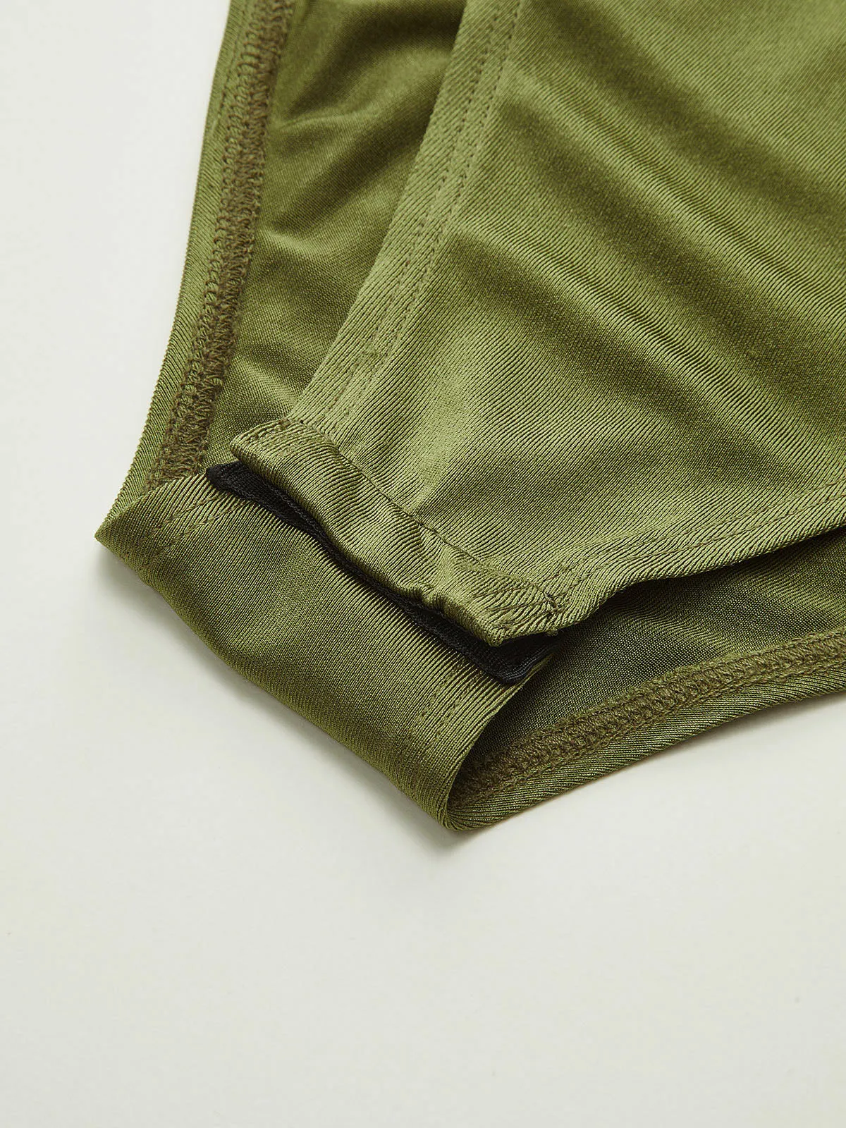 Cowl Neck Long Sleeve Bodysuit sold by COMMENSE product image thumbnail 4