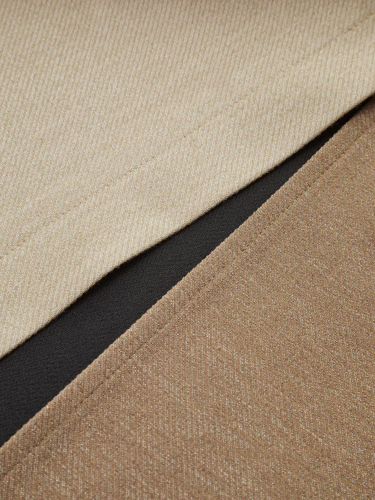 Two-Tone Paneled Flared Pants sold by COMMENSE product image thumbnail 3