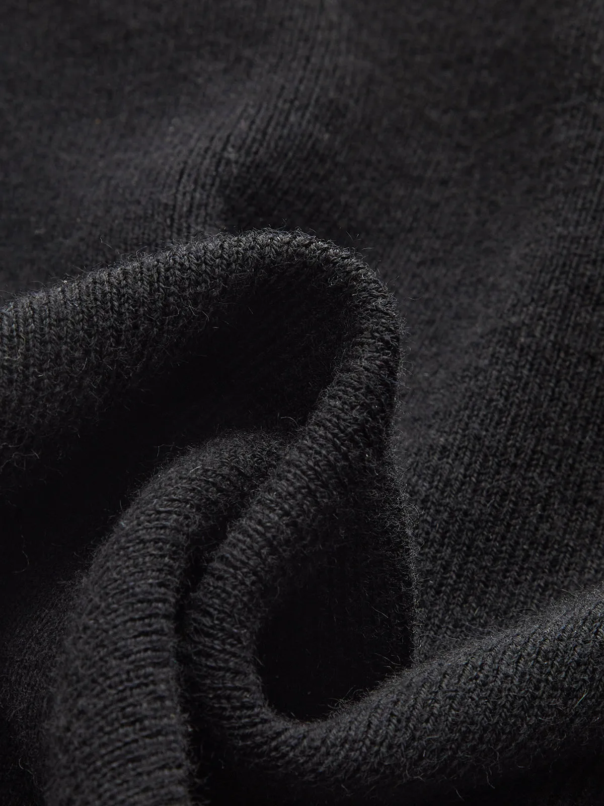 Contrast Trim Wool-Blend Knit Top sold by COMMENSE product image thumbnail 3