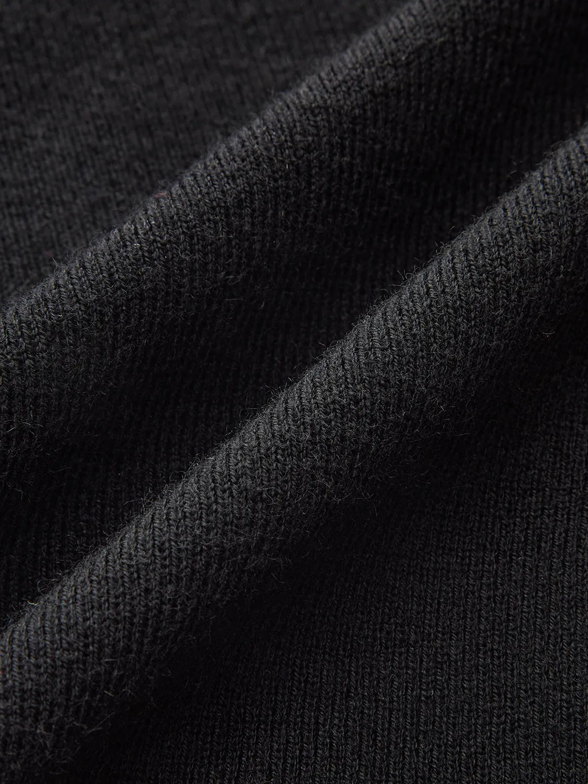 Contrast Trim Wool-Blend Knit Top sold by COMMENSE product image thumbnail 4