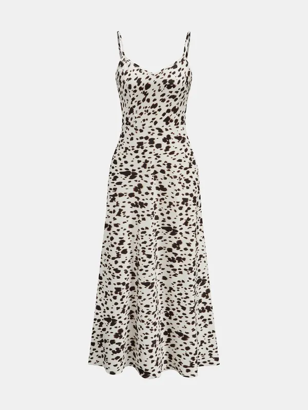 Leopard Print Cami Maxi Dress sold by COMMENSE