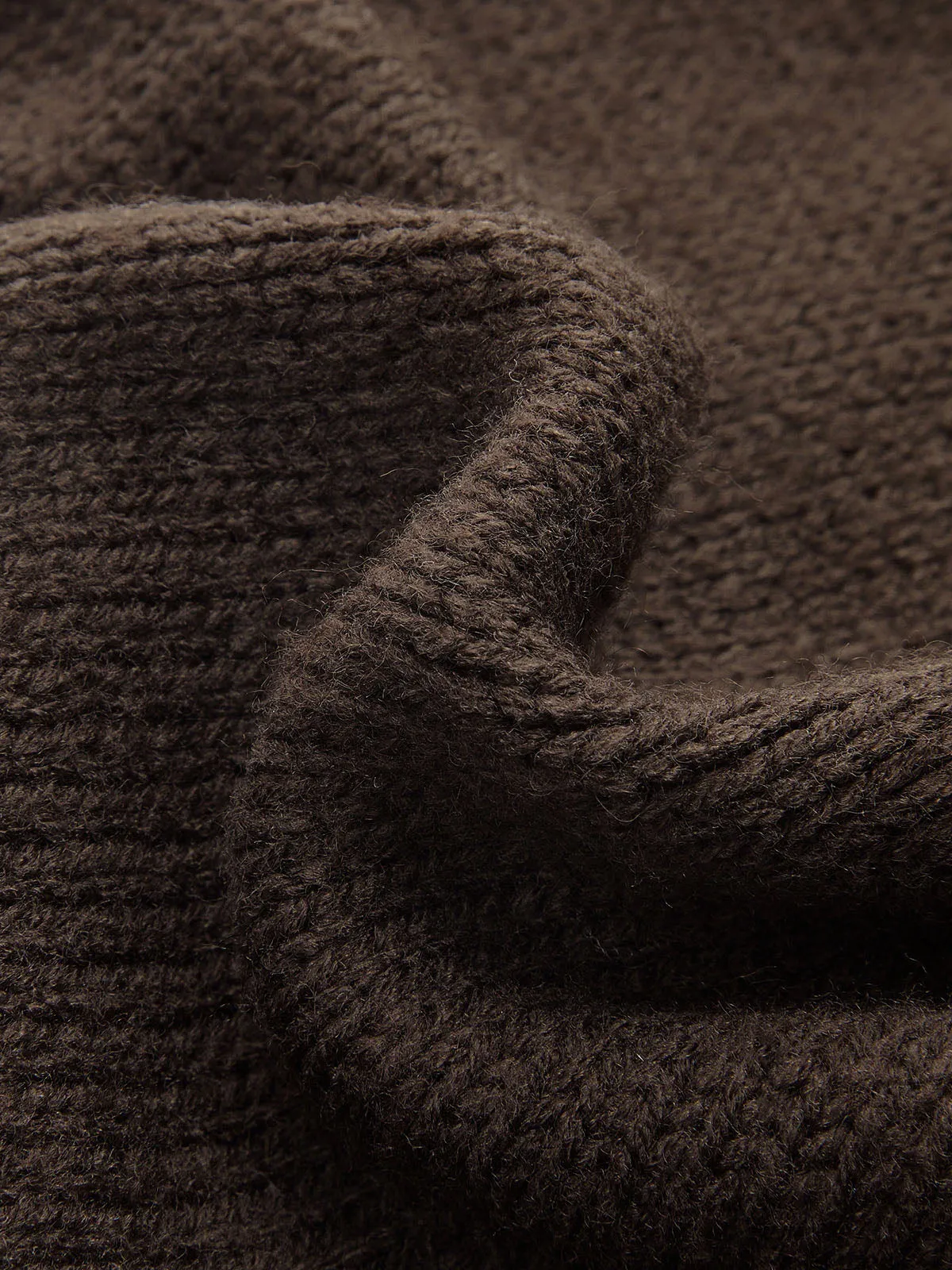 Cable-Knit Wool-Blend Collared Sweater Vest sold by COMMENSE product image thumbnail 3