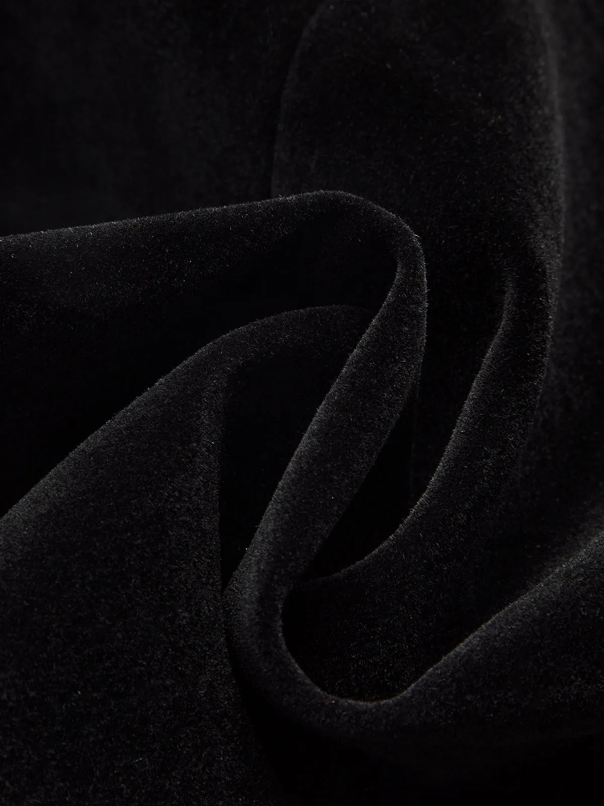 Velvet Stand Collar Blazer sold by COMMENSE product image thumbnail 3