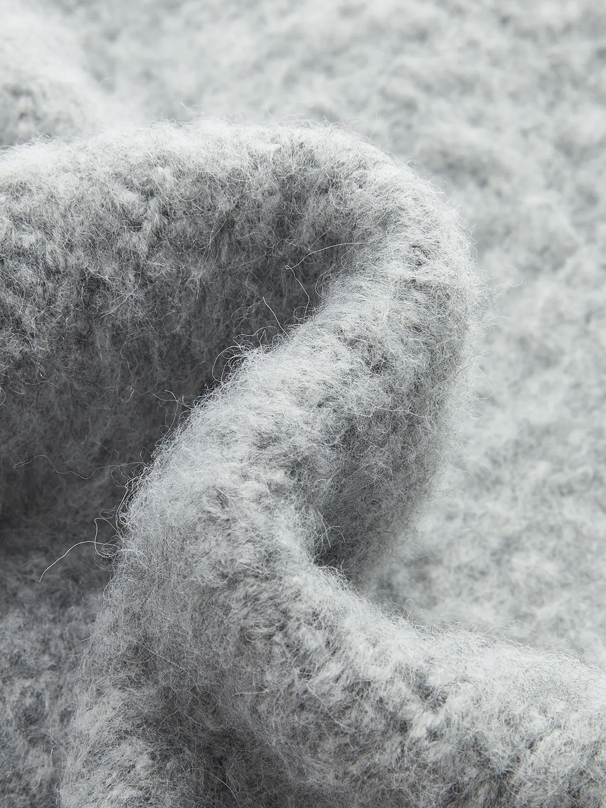 Metal Button Wool-Blend Sweater sold by COMMENSE product image thumbnail 4