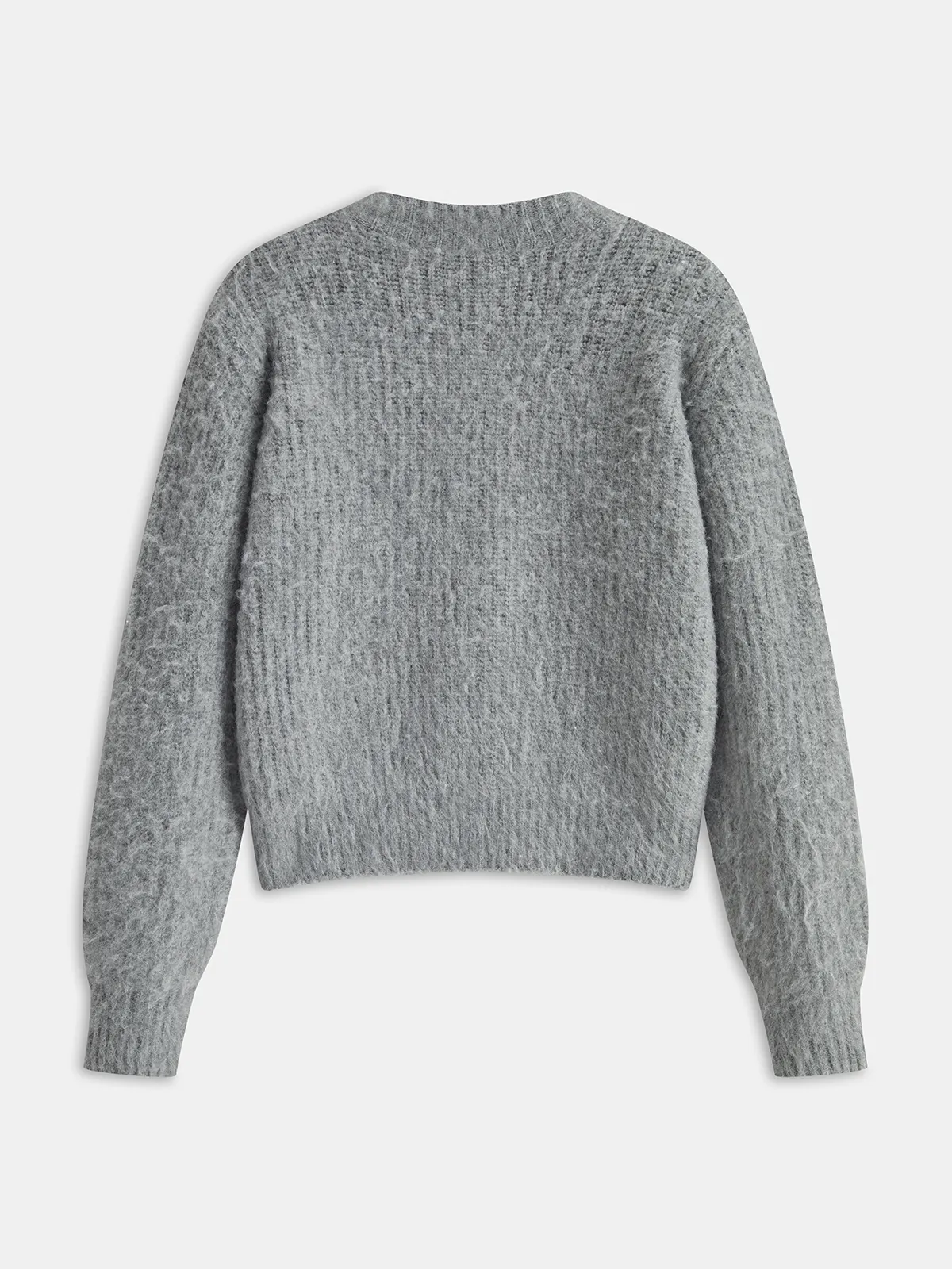 Metal Button Wool-Blend Sweater sold by COMMENSE product image thumbnail 3