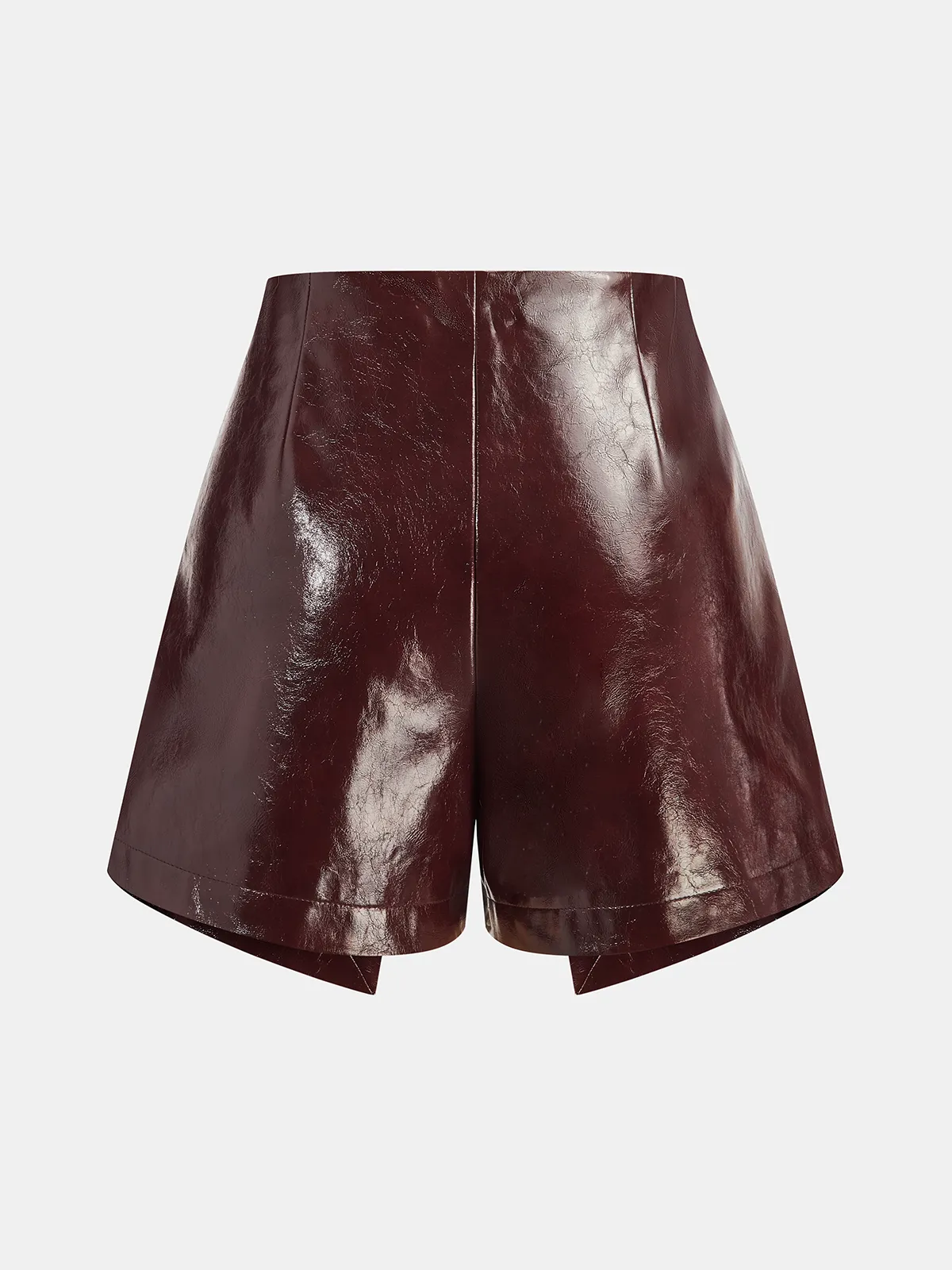 Metal Rose Faux Leather Skort sold by COMMENSE product image thumbnail 2