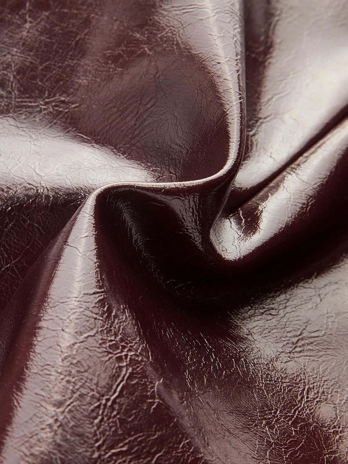 Metal Rose Faux Leather Skort sold by COMMENSE product image thumbnail 3