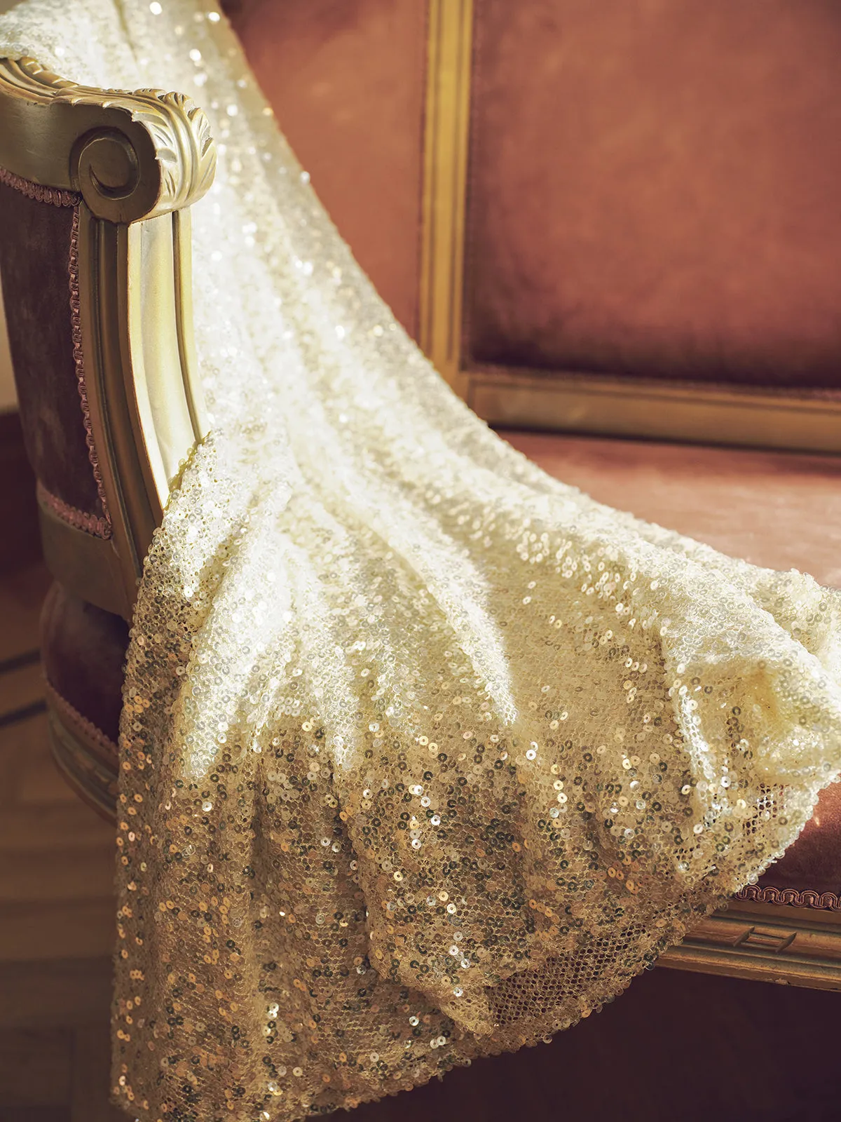 Sequin Mermaid Maxi Skirt sold by COMMENSE product image thumbnail 4