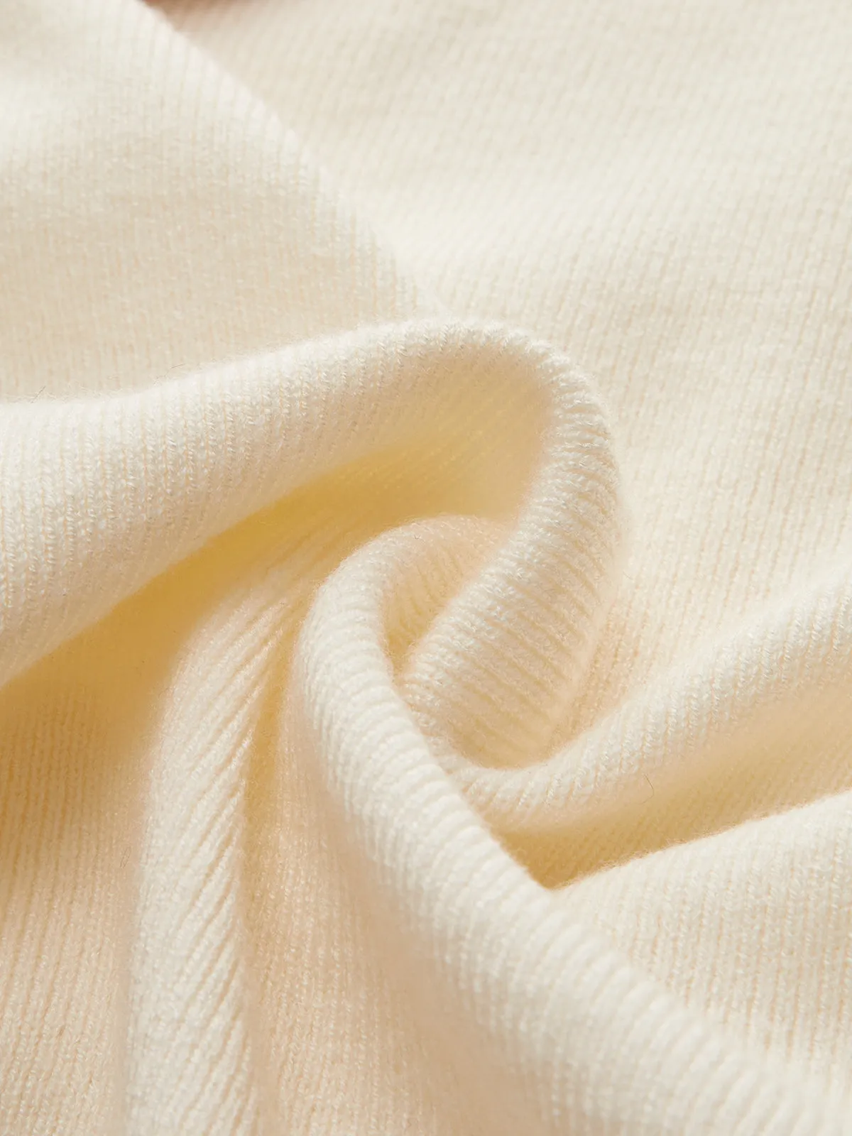 Metal Detail Color-Block Long Sleeve Knit Top sold by COMMENSE product image thumbnail 4