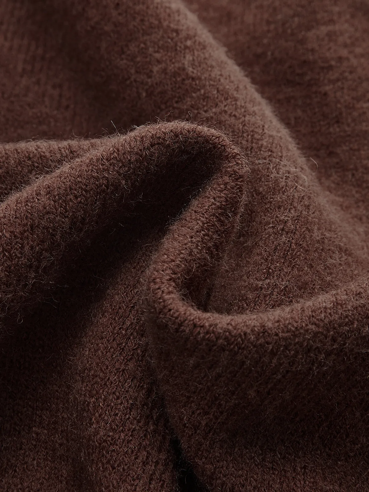 Belted V-Neck Knit Cardigan sold by COMMENSE product image thumbnail 3