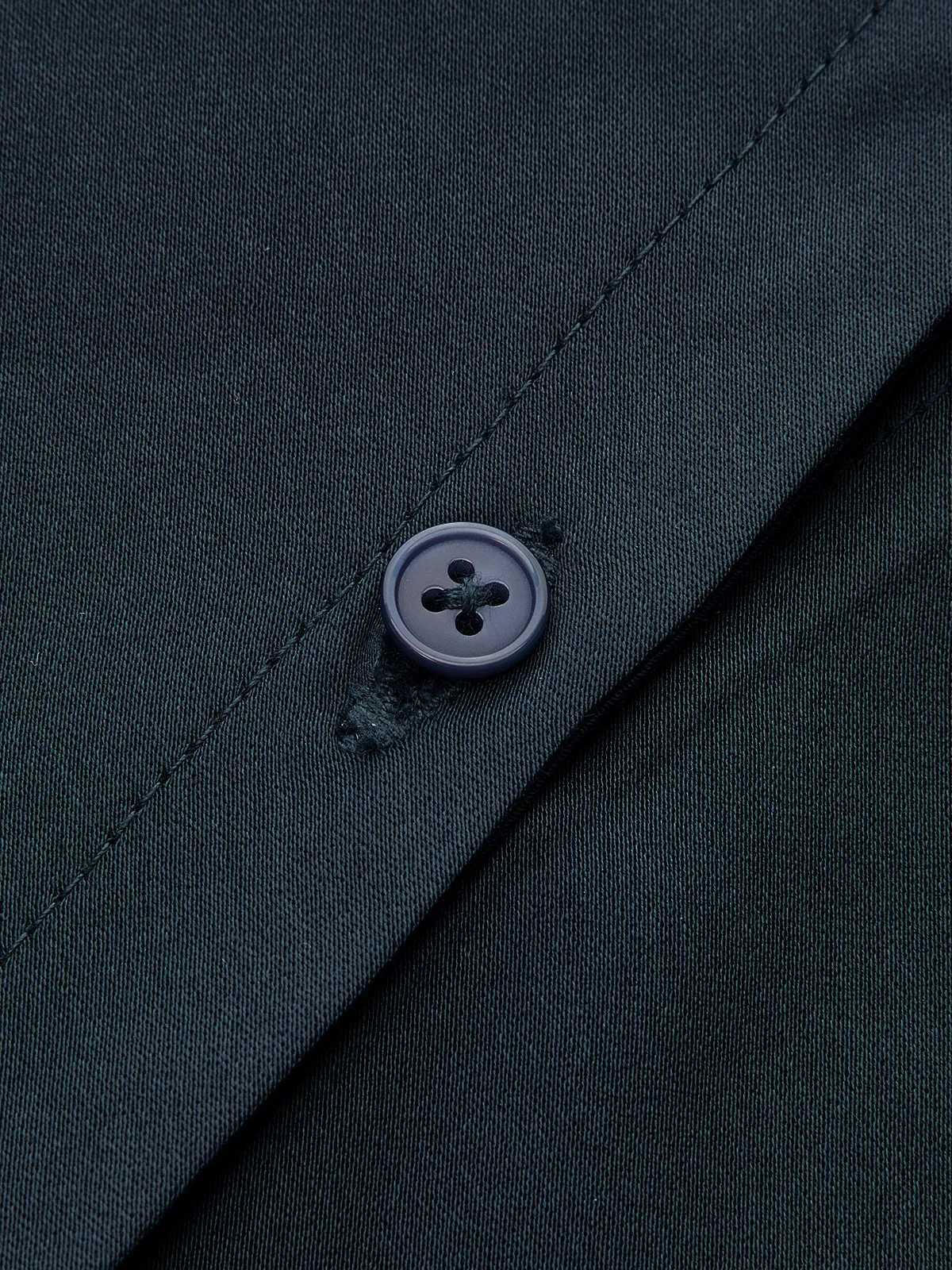 Asymmetric Tie-Neck Button Detail Satin Blouse sold by COMMENSE product image thumbnail 4