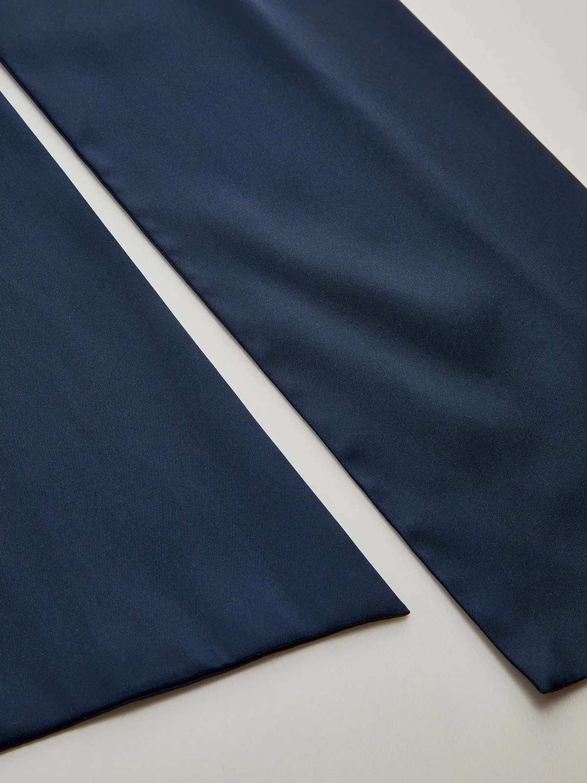 Long Sleeve Satin Tie-Neck Blouse sold by COMMENSE product image thumbnail 5