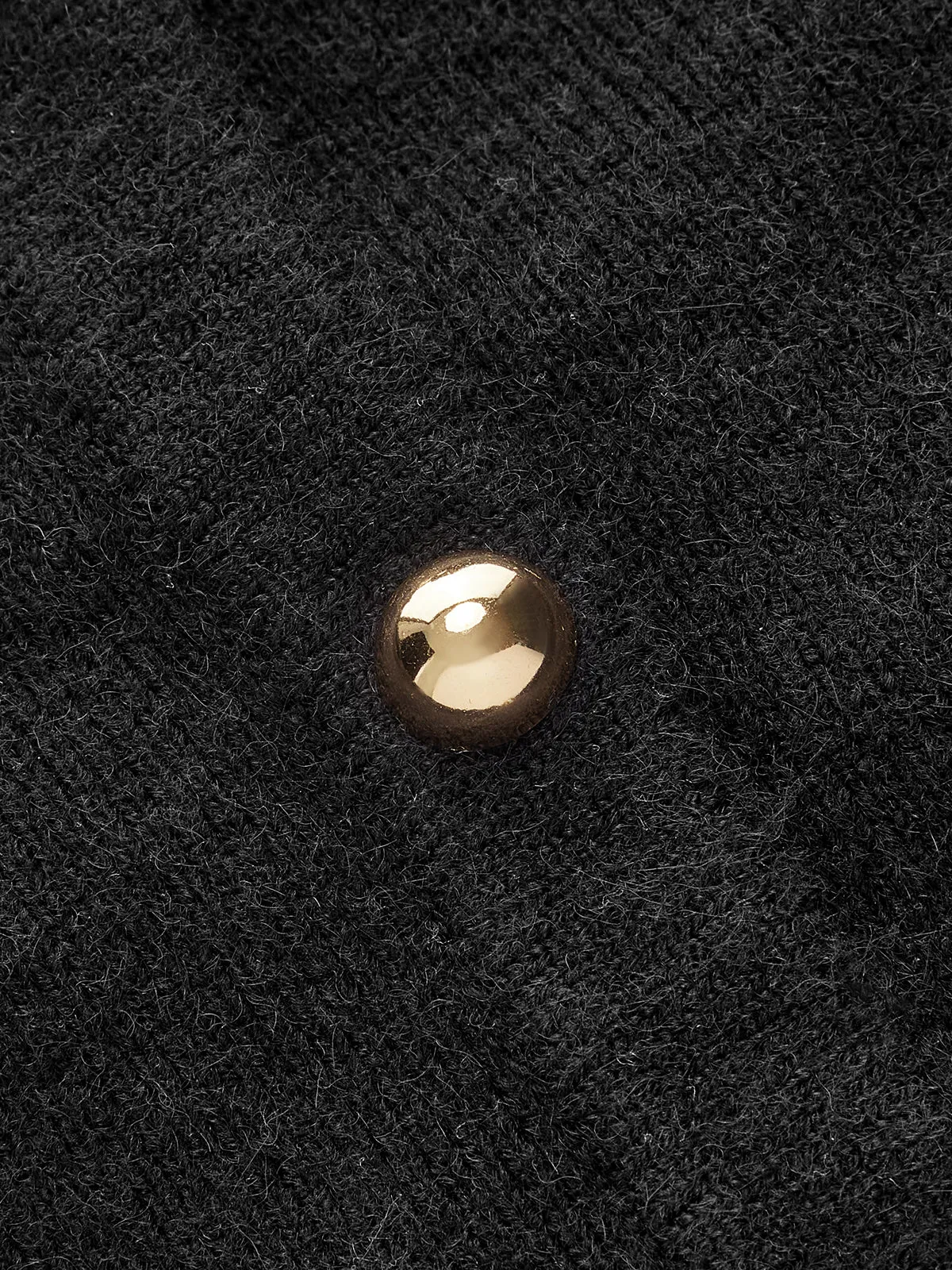 Bow Detail Metal Button Knit Cardigan sold by COMMENSE product image thumbnail 3