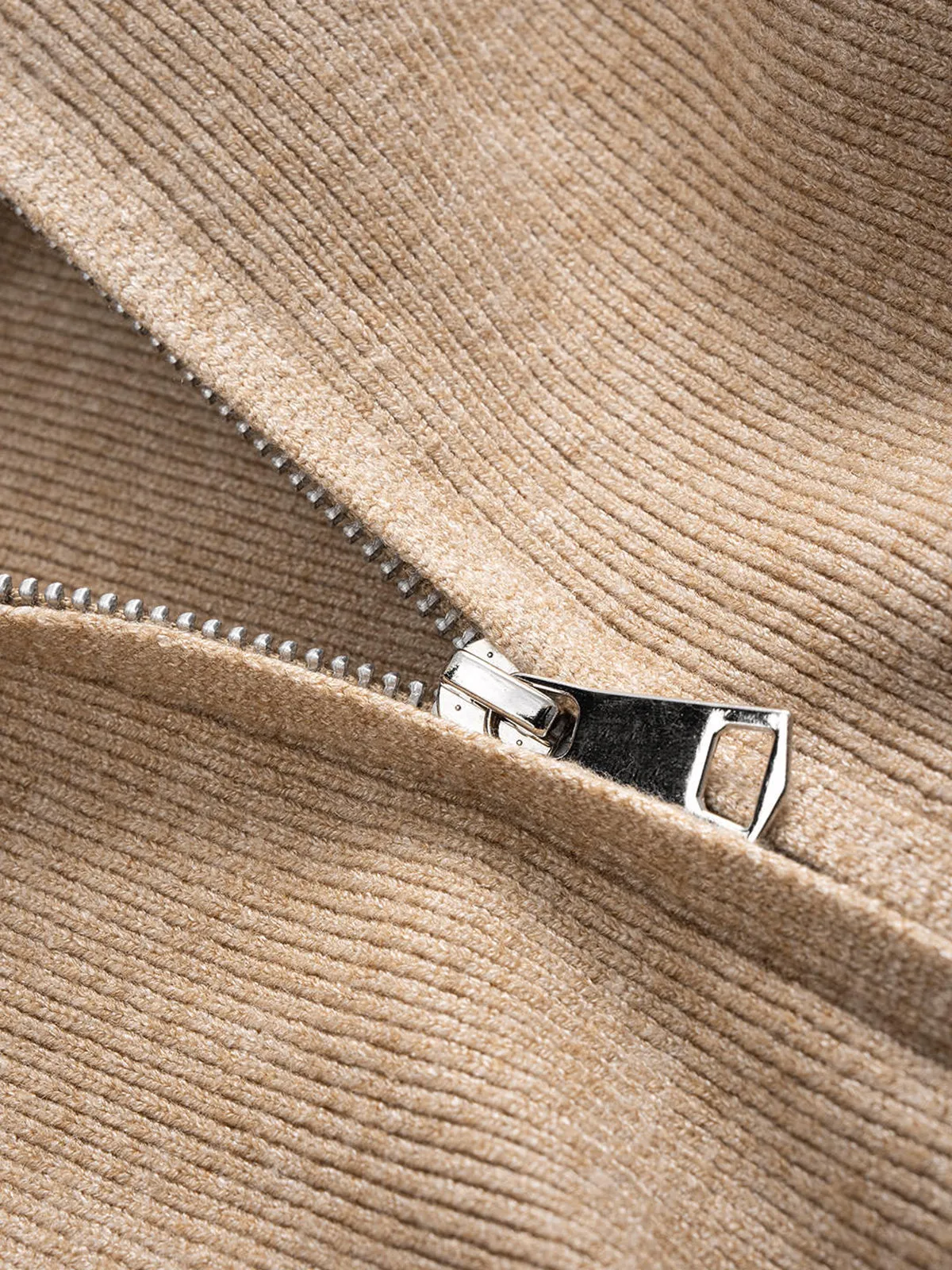 Knitted Zip-Up Jacket and Wide-Leg Pants Set sold by COMMENSE product image thumbnail 4