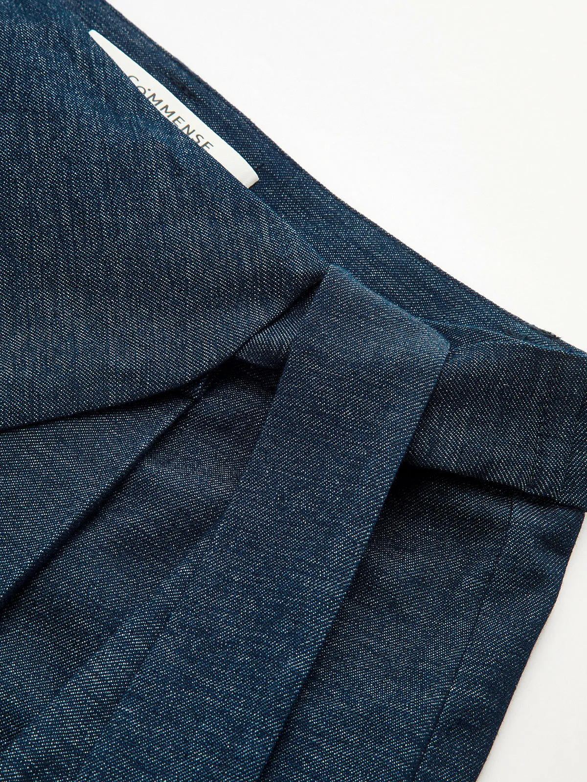 Asymmetric Wrap Wide-Leg Pants sold by COMMENSE product image thumbnail 4