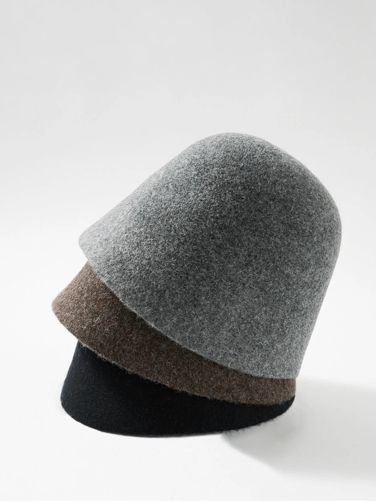 Wool Felt Bucket Hat sold by COMMENSE product image thumbnail 3