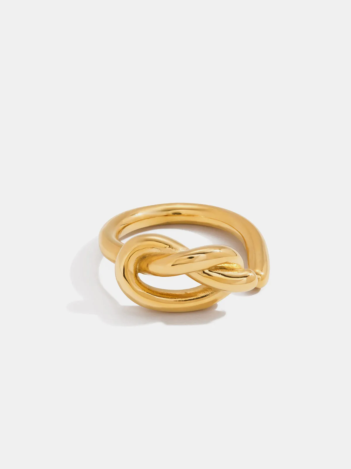 Golden Knot-Design Open Ring sold by COMMENSE product image thumbnail 2