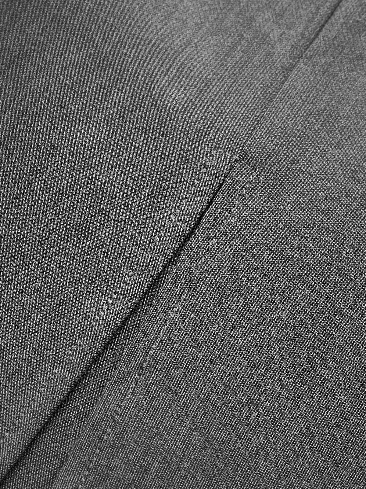 Faux Leather Paneled Slit Midi Skirt sold by COMMENSE product image thumbnail 4