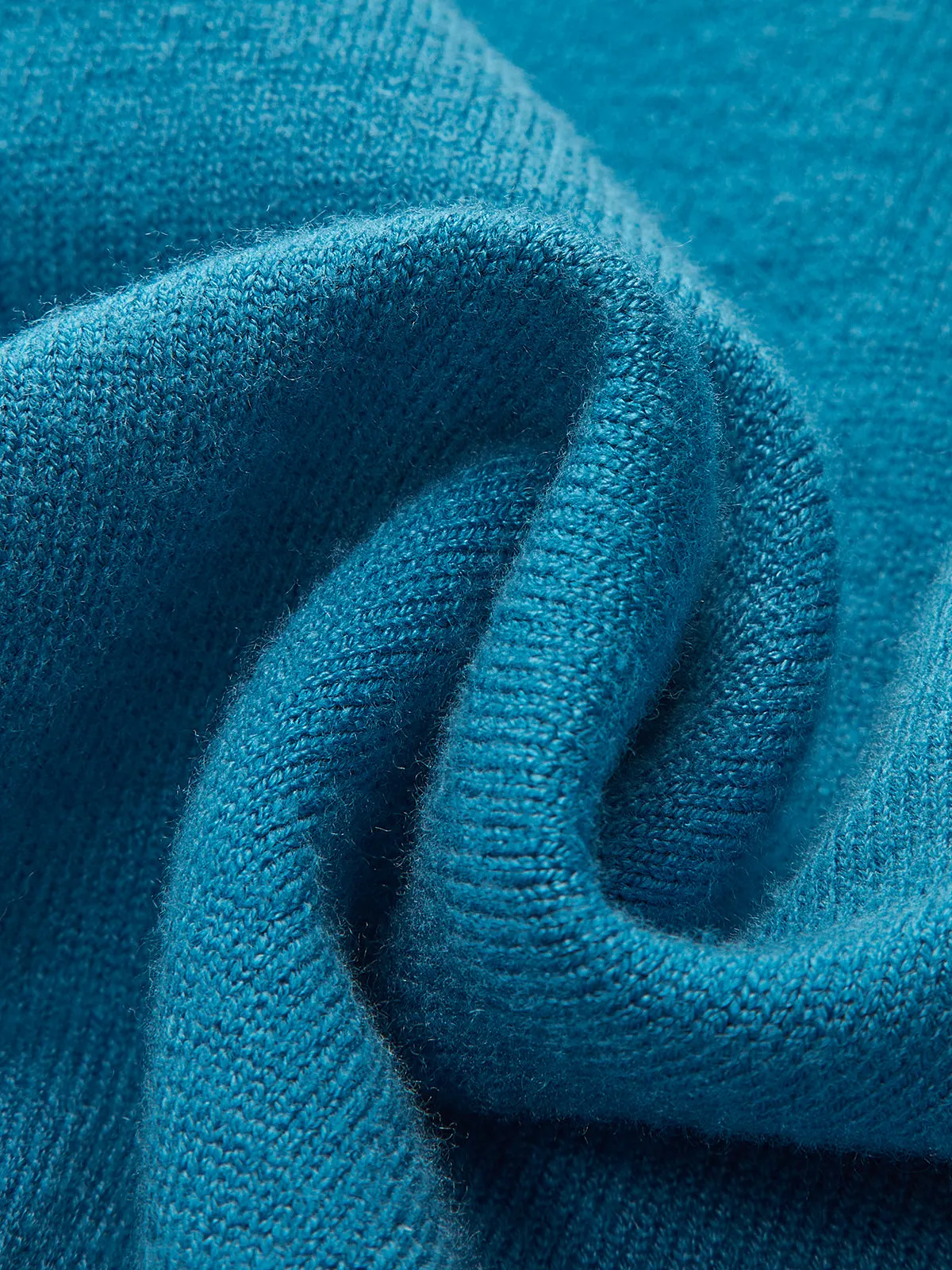 Asymmetrical Metal Button Knit Top sold by COMMENSE product image thumbnail 3