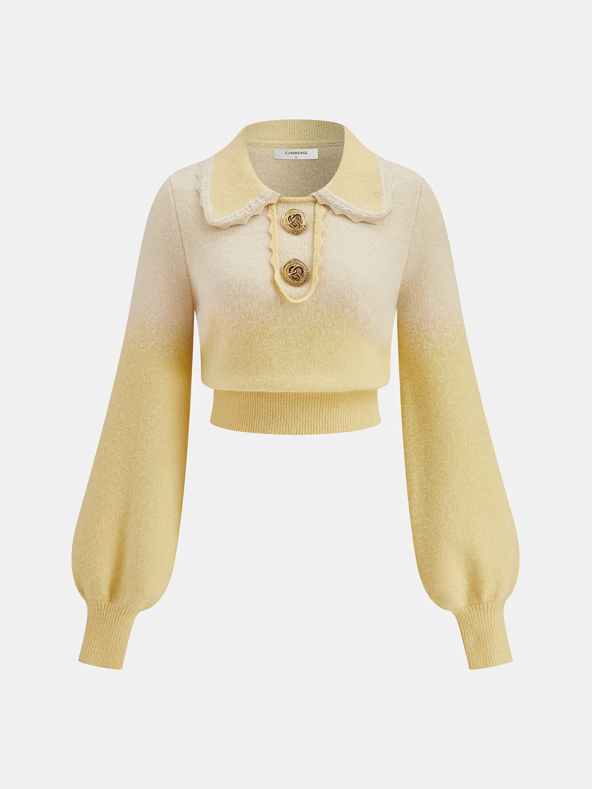 Ombre Knitted Top and Mini Skirt Set sold by COMMENSE product image thumbnail 2