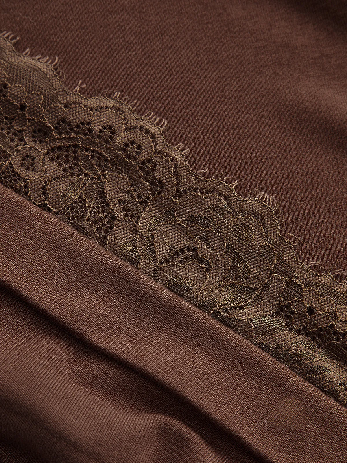 Crisscross Strap Lace-Back Mermaid Maxi Dress sold by COMMENSE product image thumbnail 4