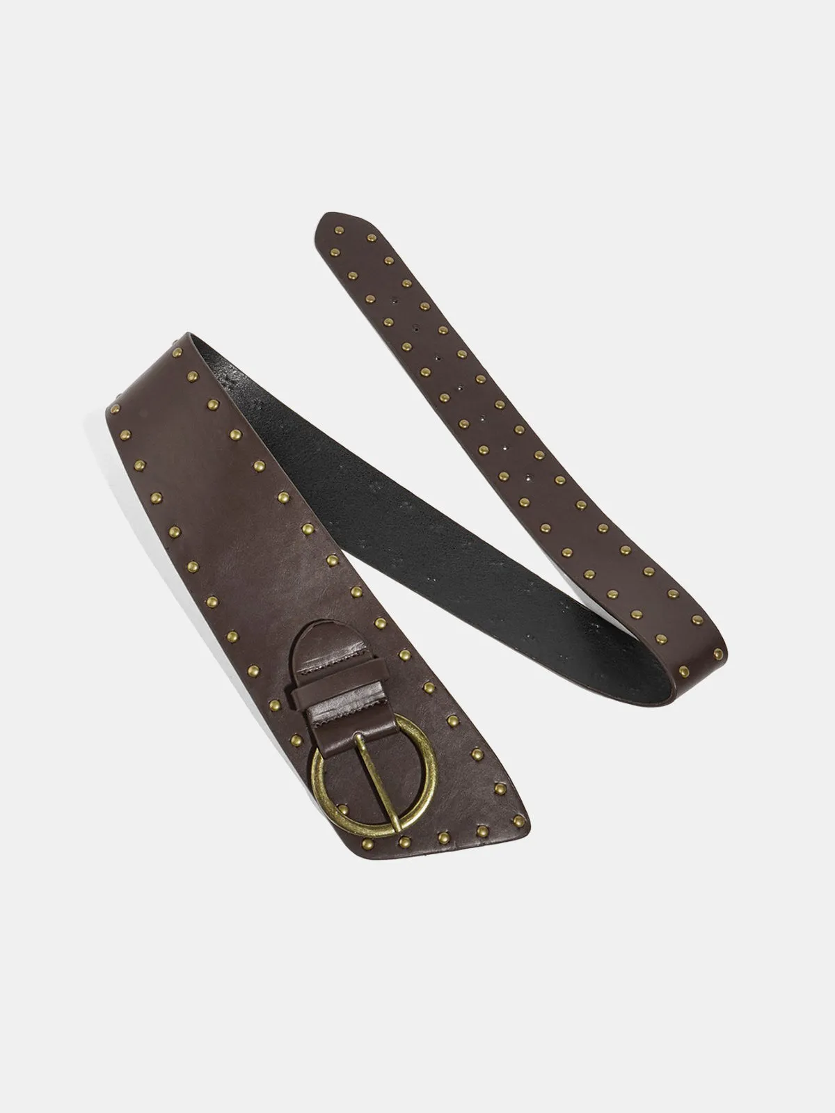 PU Leather Studded Belt sold by COMMENSE product image thumbnail 3