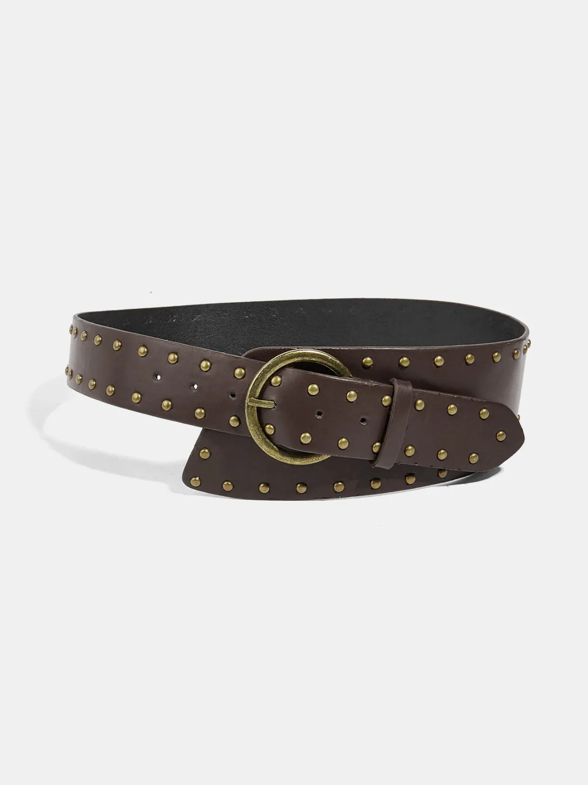 PU Leather Studded Belt sold by COMMENSE