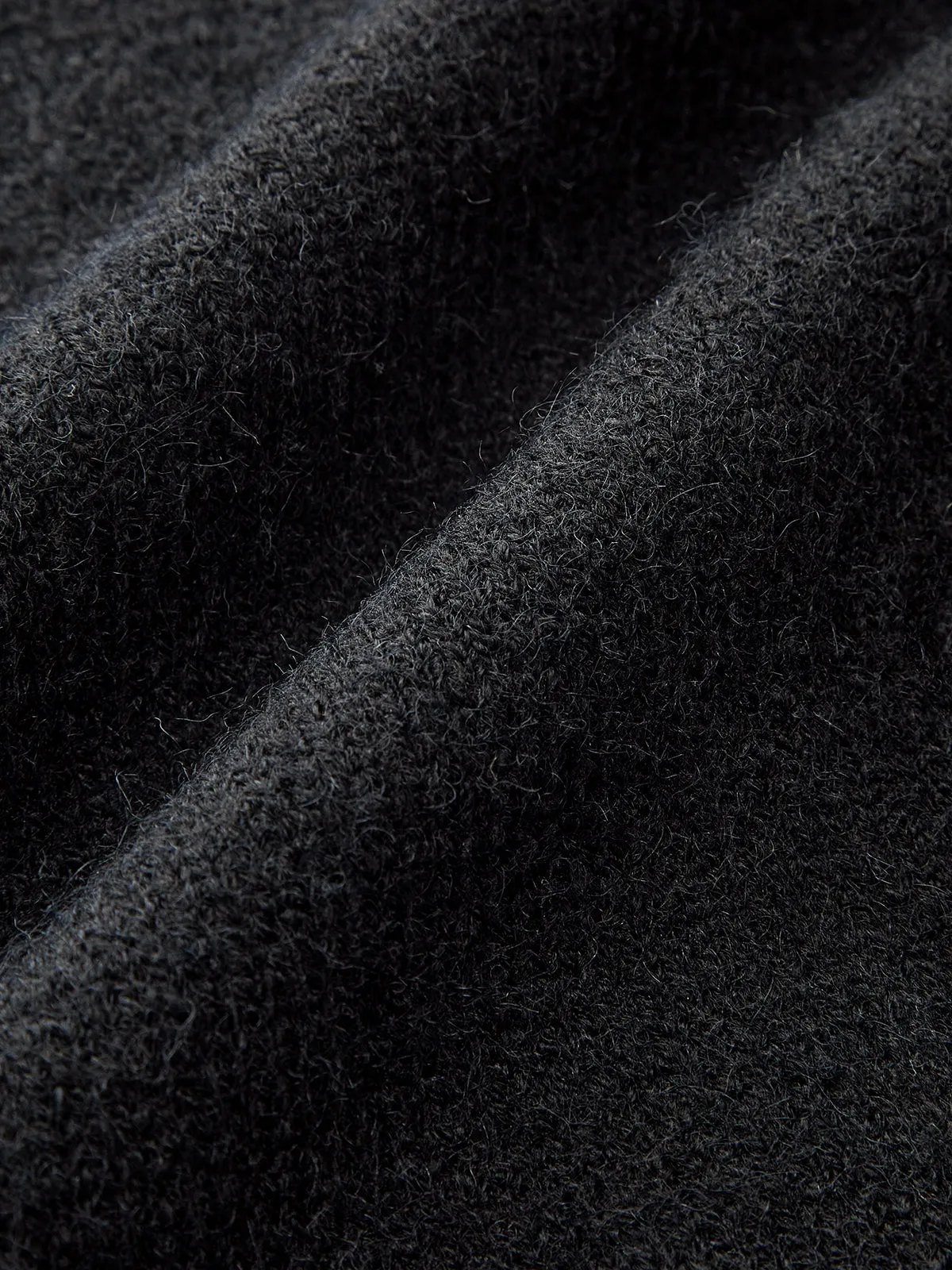 Buttoned Contrast Fringe Split Sweater sold by COMMENSE product image thumbnail 3