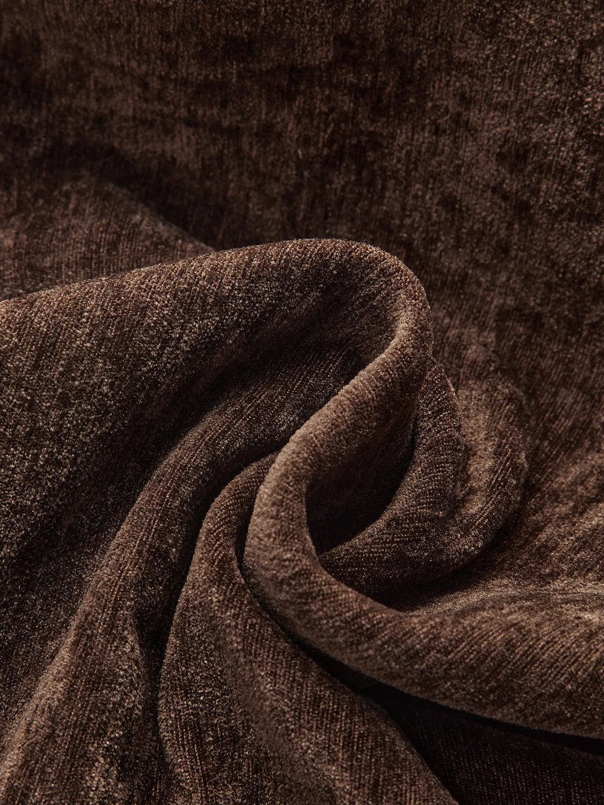 Mid-Waist Velvet Wide-Leg Pants sold by COMMENSE product image thumbnail 2