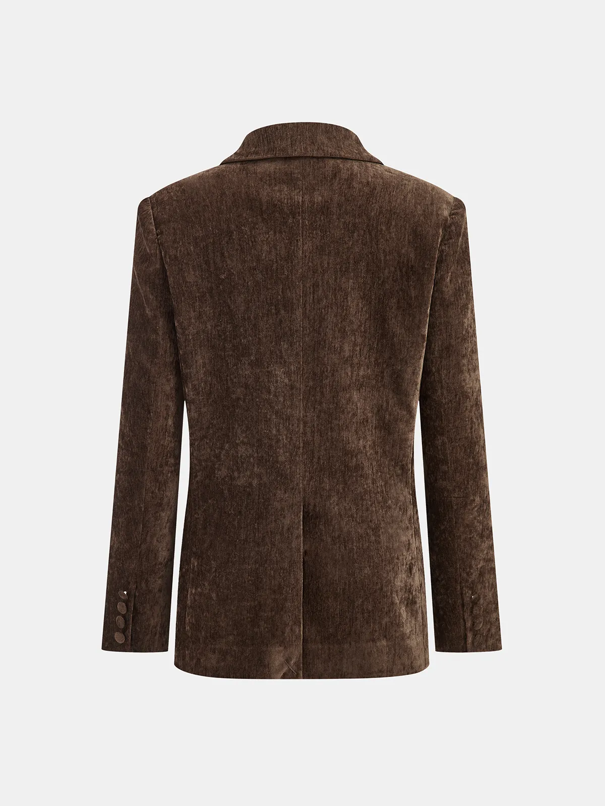 Double Breasted Velvet Blazer sold by COMMENSE product image thumbnail 2