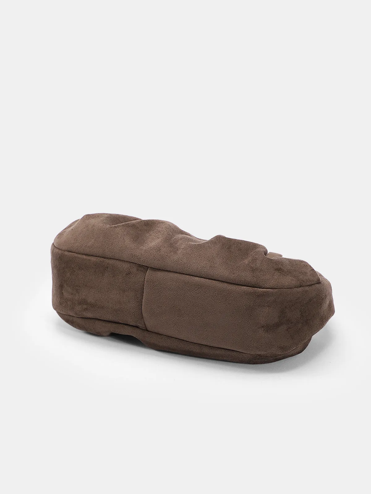 Faux Suede Knotted Top Handle Bag sold by COMMENSE product image thumbnail 4