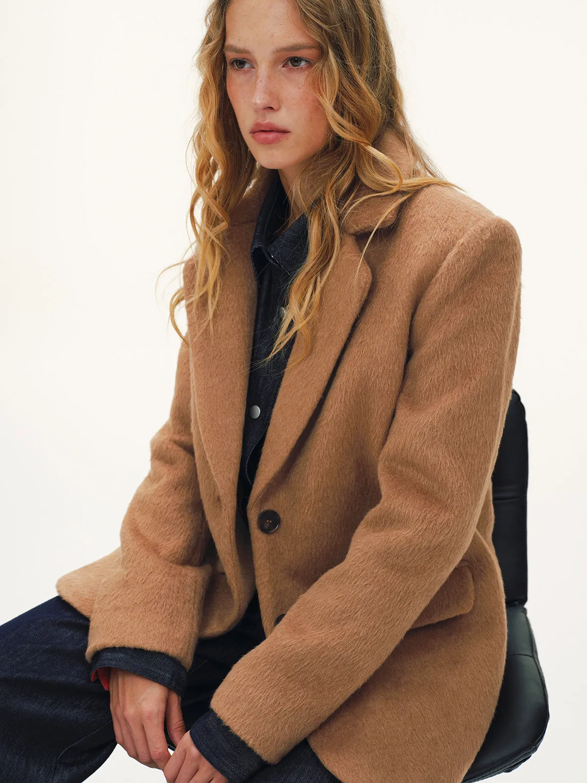 Tweed Tailored Blazer sold by COMMENSE product image thumbnail 3