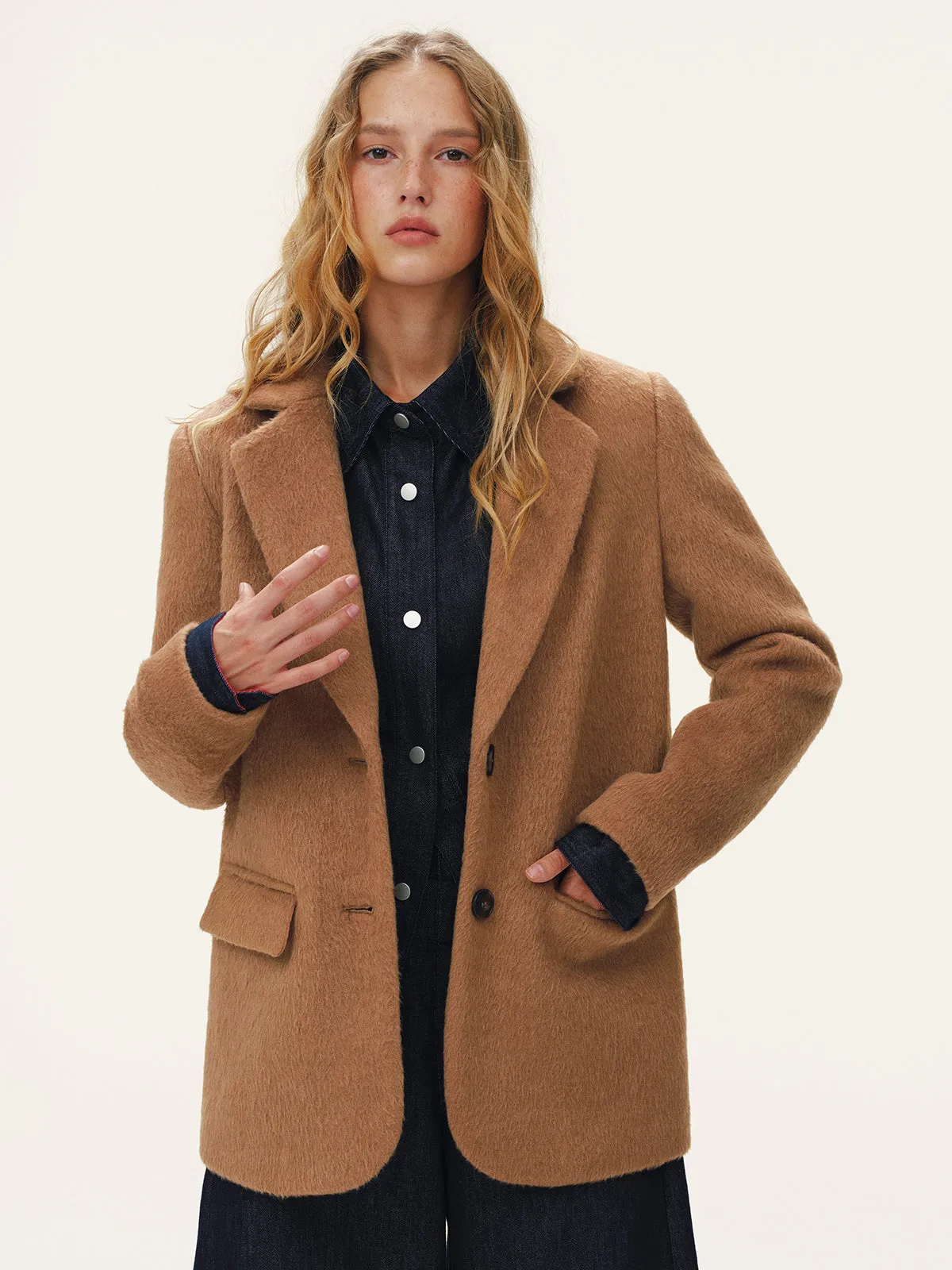 Tweed Tailored Blazer sold by COMMENSE product image thumbnail 2