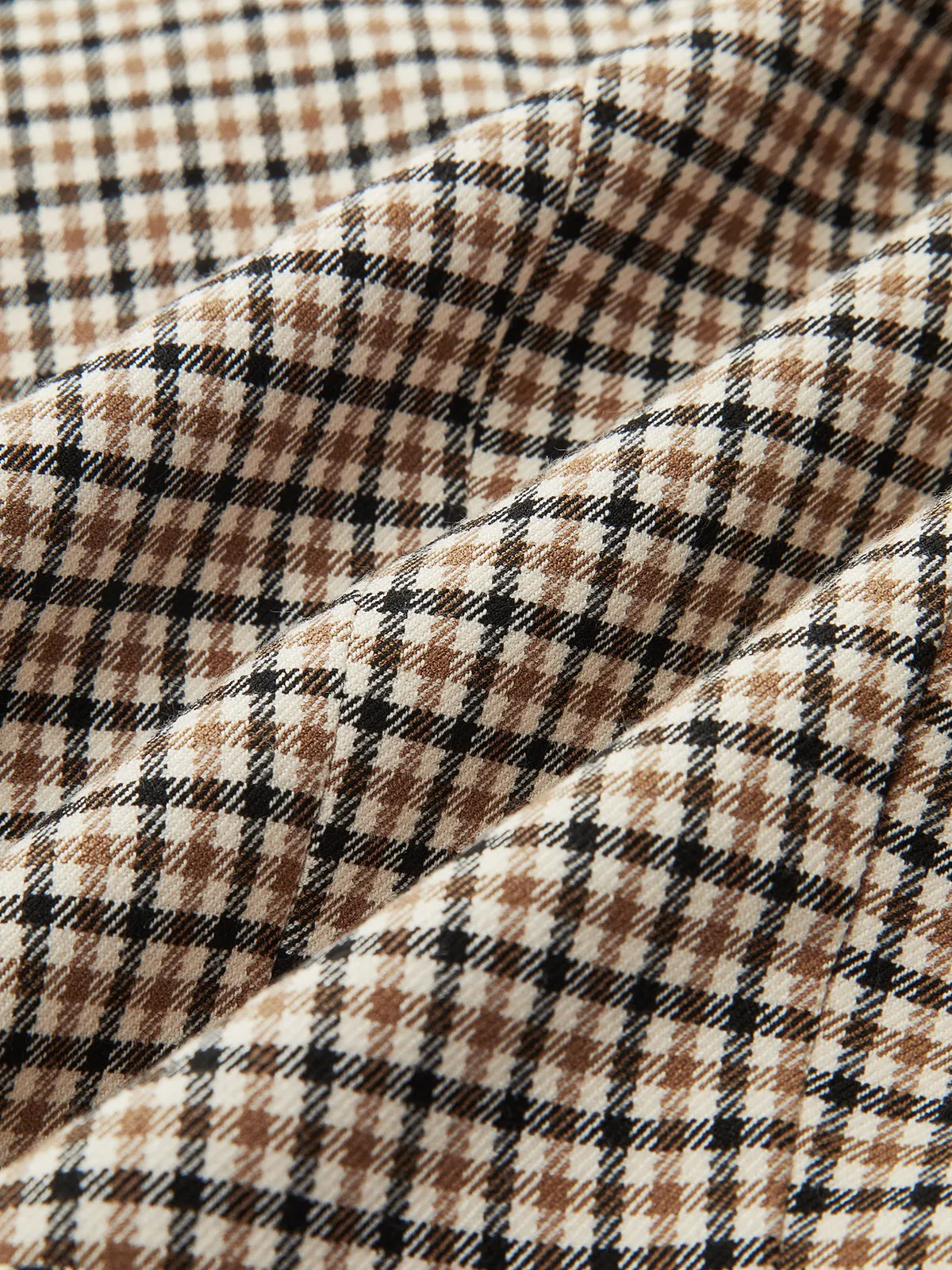 Checked Tailored Blazer sold by COMMENSE product image thumbnail 4