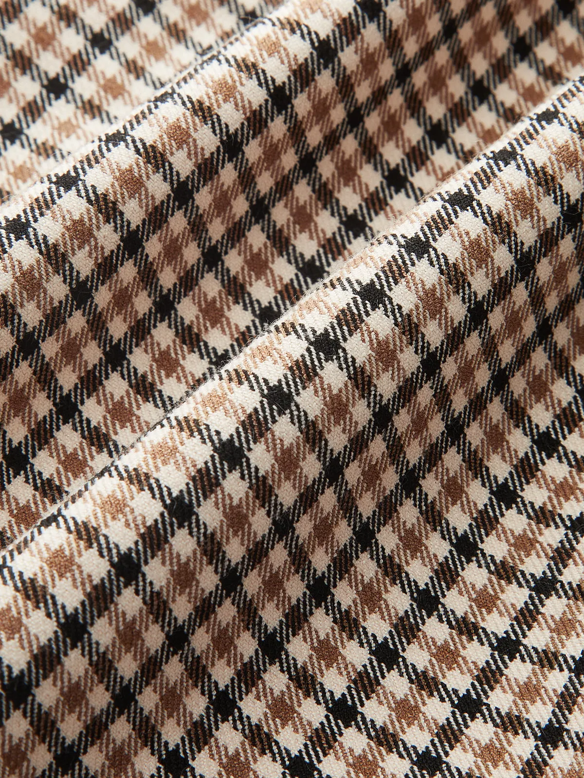 Checked Mini Skirt sold by COMMENSE product image thumbnail 4