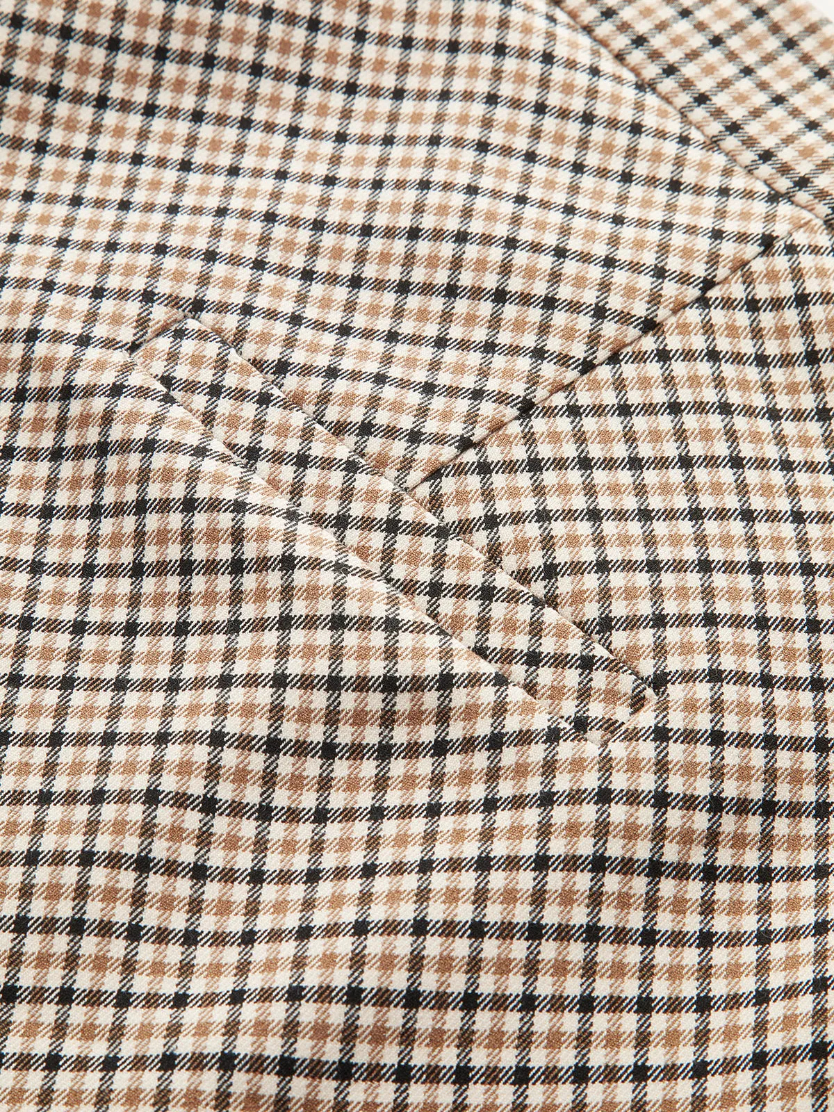 Checked Mini Skirt sold by COMMENSE product image thumbnail 5