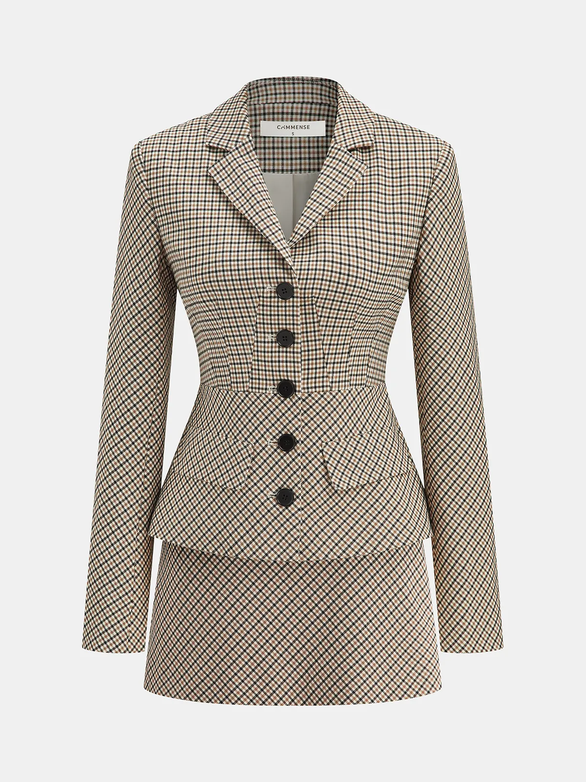 Checked Mini Skirt sold by COMMENSE product image thumbnail 3