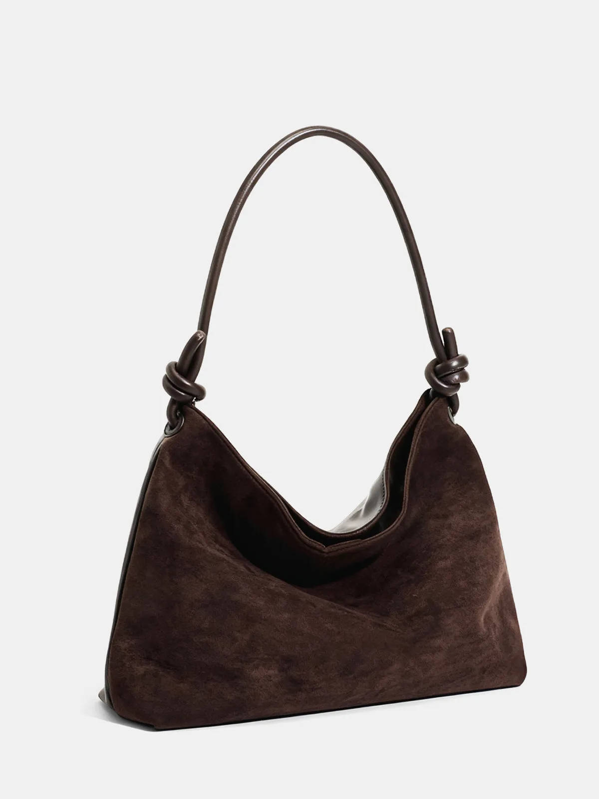 Suede Effect Knot Hobo Bag sold by COMMENSE product image thumbnail 3