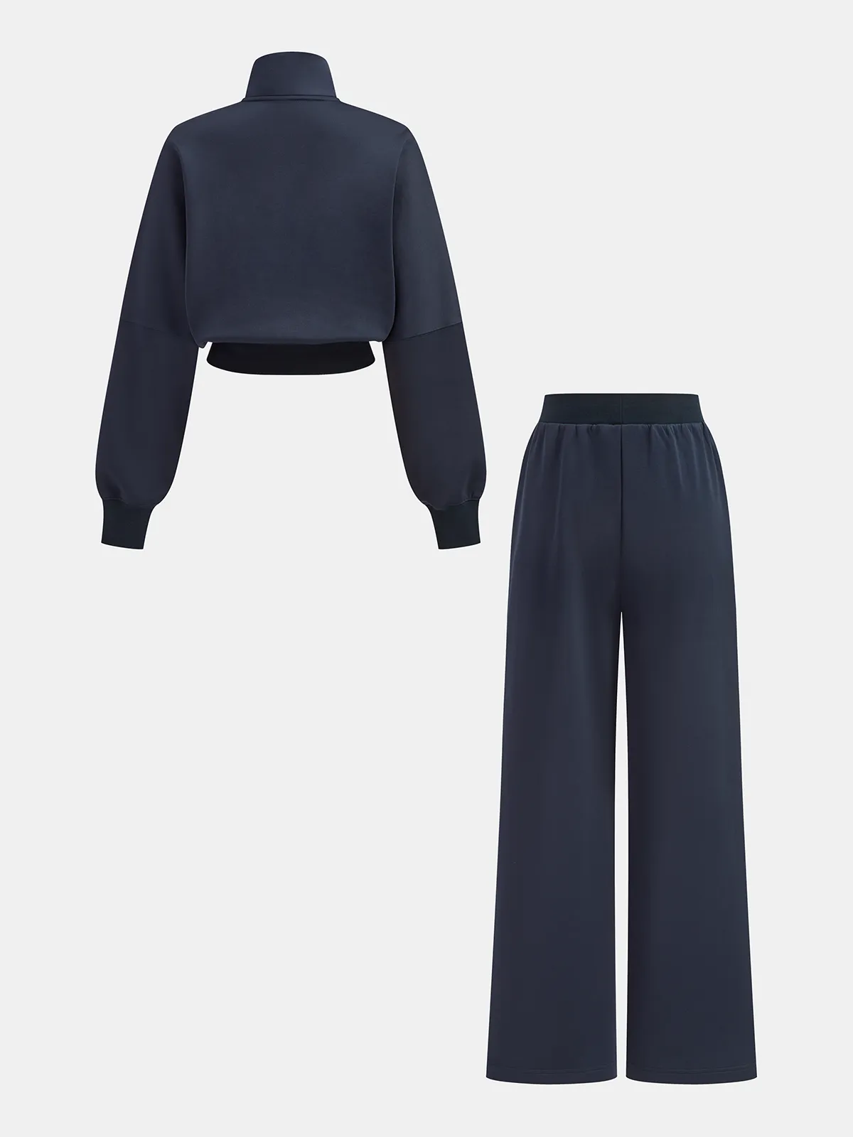 Quadruple Stripe Sweatshirt and Pants Set sold by COMMENSE product image thumbnail 2