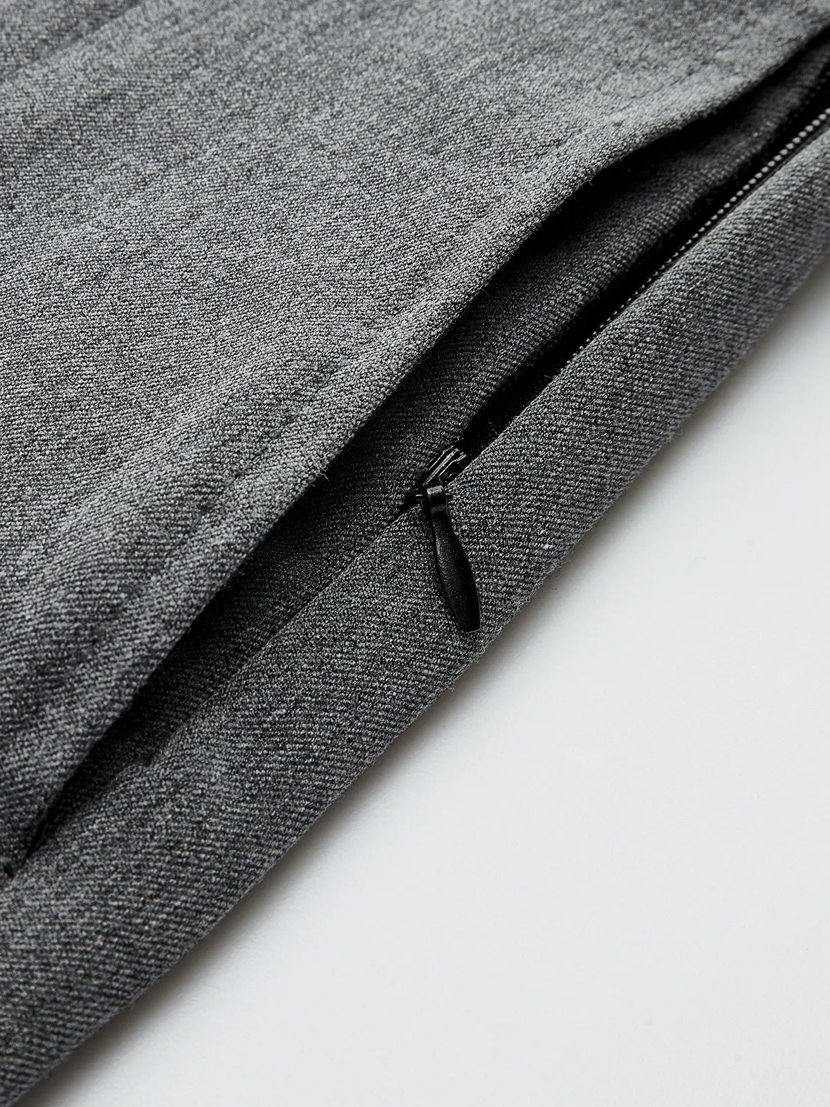 Metal Detail Wide-Leg Pants sold by COMMENSE product image thumbnail 5