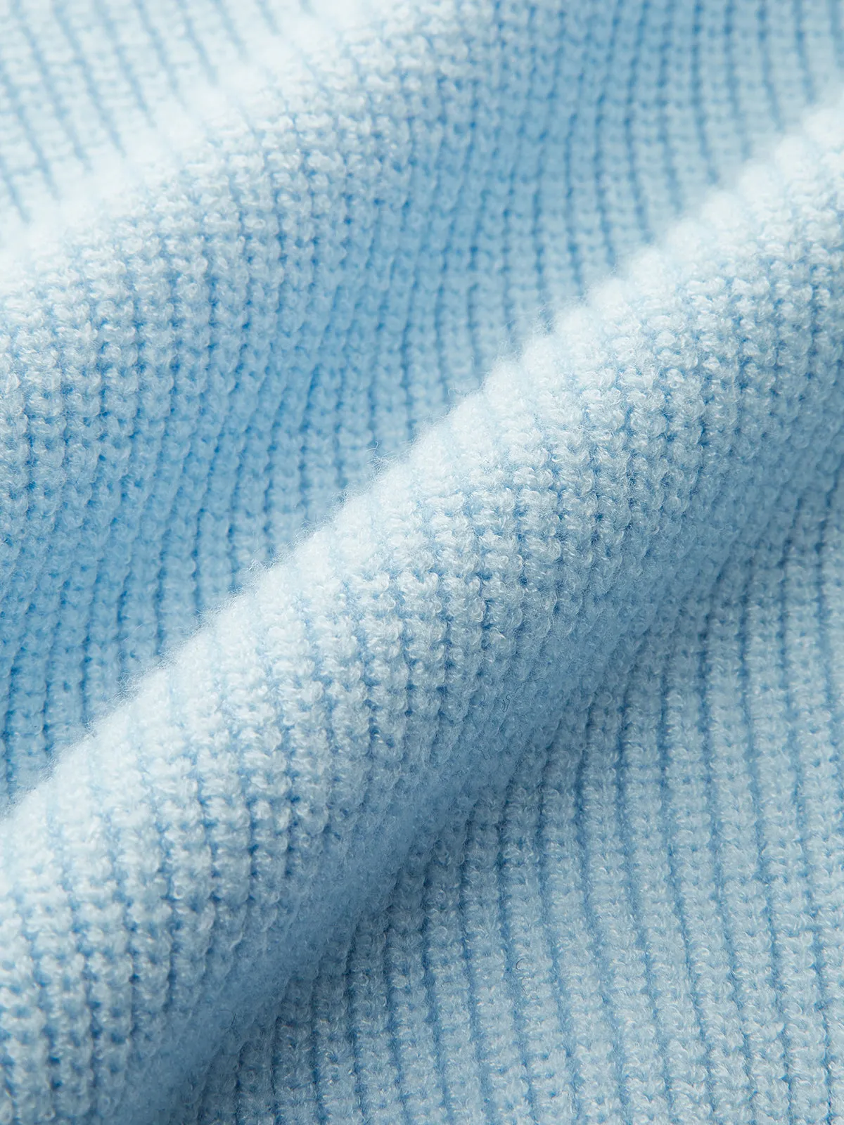 Tie-Neck Cropped Sweater sold by COMMENSE product image thumbnail 4