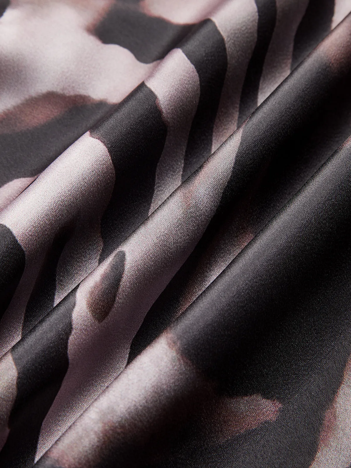 Zebra Print Cowl Neck Long-Sleeve Top sold by COMMENSE product image thumbnail 3